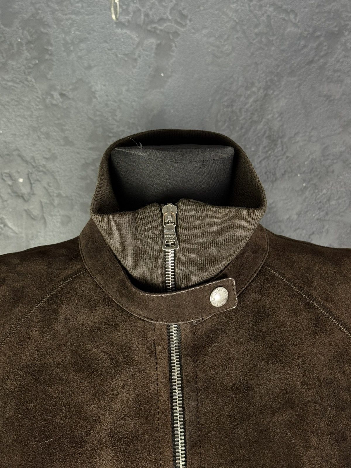 Prada 2000s Prada Brown Shearling Leather Jacket Women's Size L / US 10 / IT 46 - 5 Thumbnail