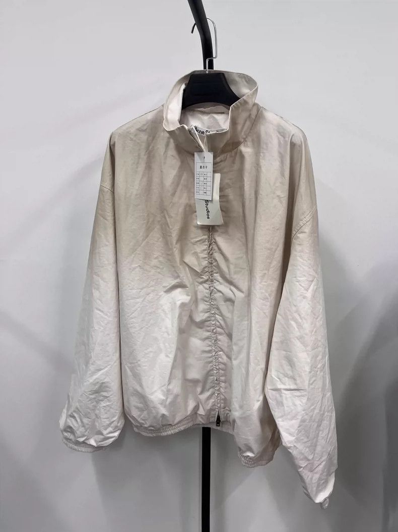 Acne Studios Acne Studios 1996 monogrammed loose-zip long-sleeve jacket Size US S / EU 44-46 / 1 - 2 Thumbnail