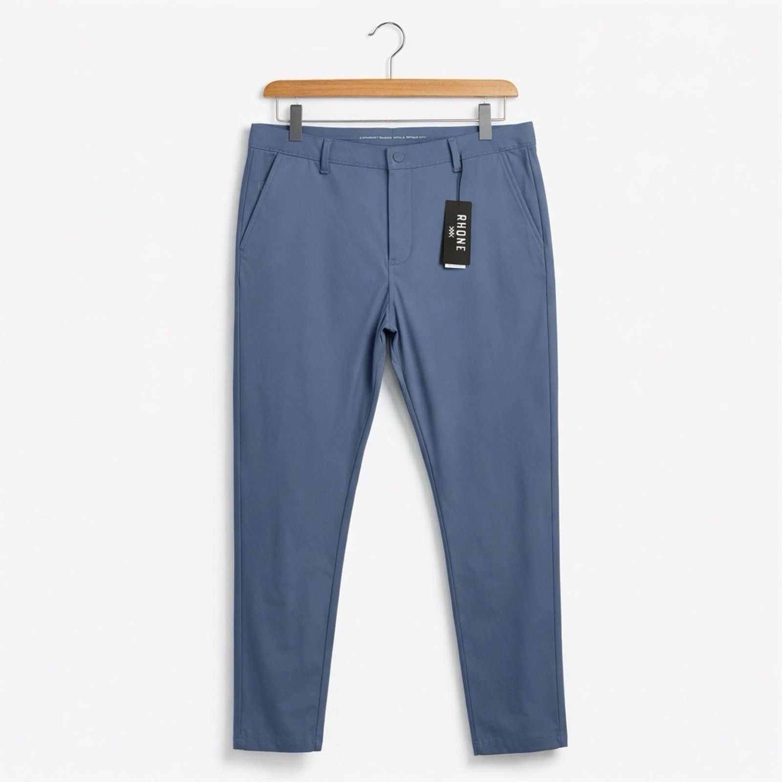 Rhone Rhone Commuter Pant Mens Size 40 Slim Slate Blue Flex Knit Size US 40 / EU 56 - 1 Thumbnail