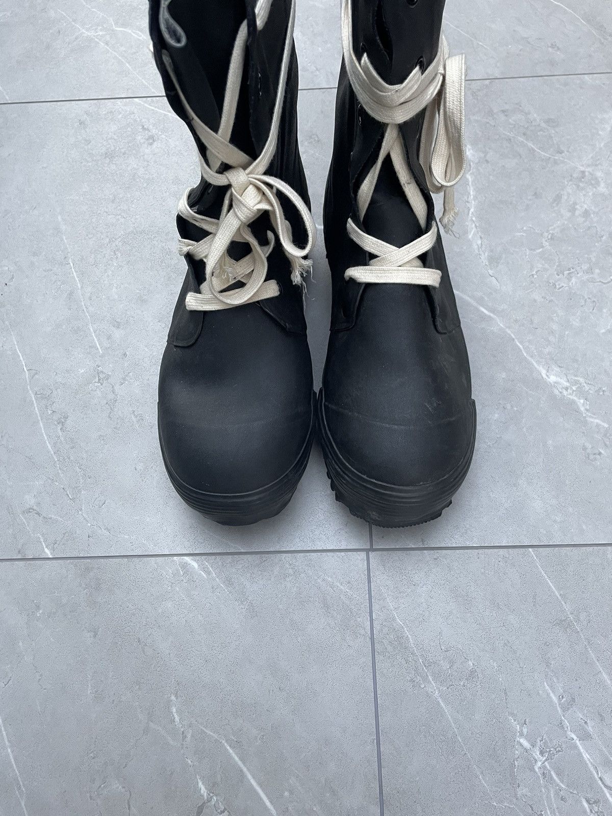 Vintage 1970s Vintage Military Black Combat Bunny Boots Size US 10.5 / EU 43-44 - 13 Thumbnail