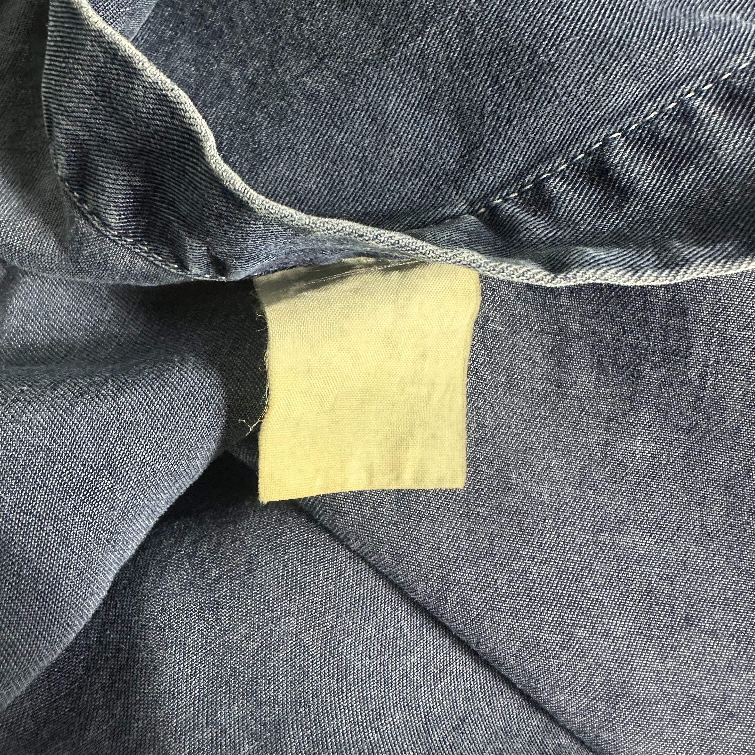 Big John 🔥RARE🔥Vintage Big John Classic Cotton Chambray Shirt Size US L / EU 52-54 / 3 - 6 Thumbnail