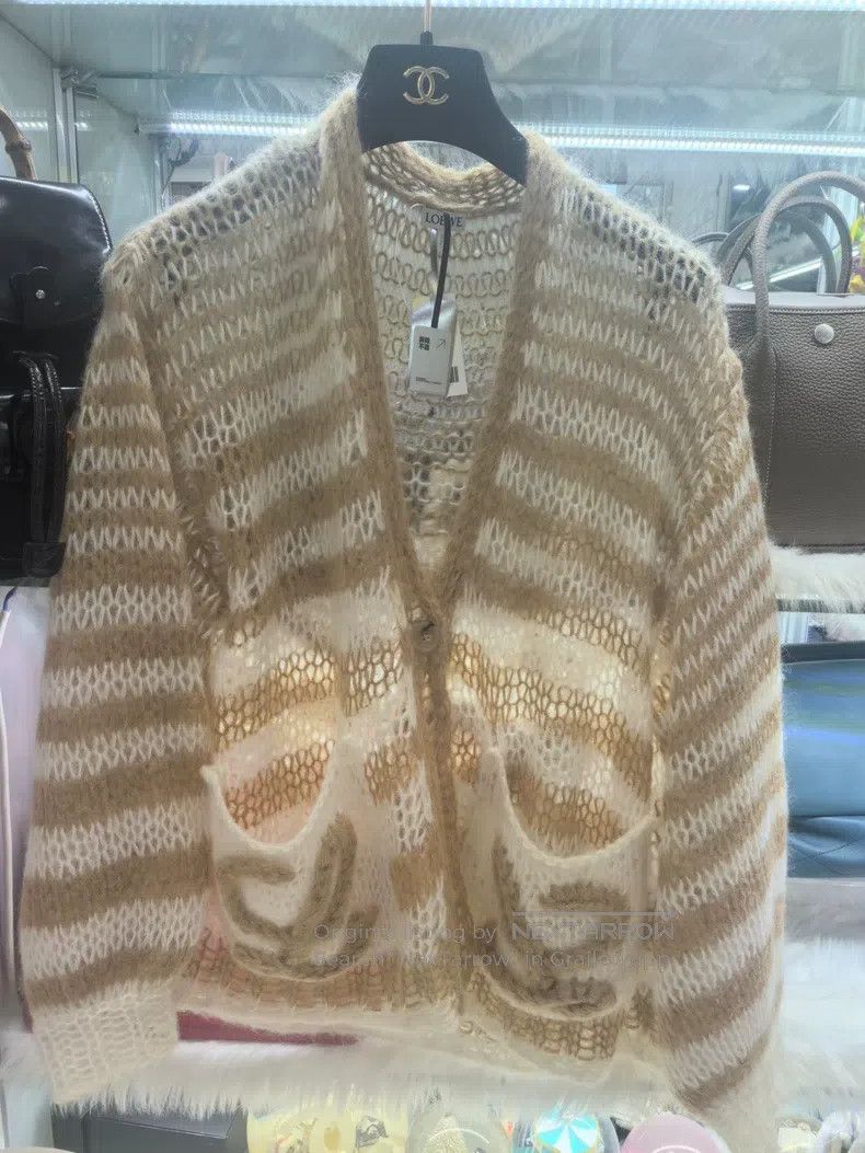 Loewe Loewe Mohair Knit Cardigan Size S / US 4 / IT 40 - 5 Thumbnail