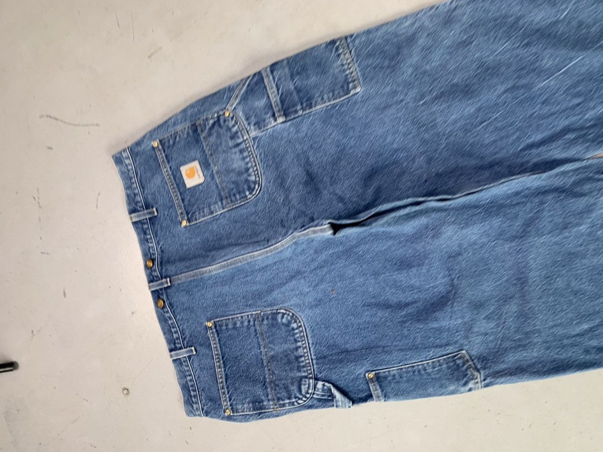 Carhartt Vintage Carhartt B136 dst double knee denim Size US 40 / EU 56 - 7 Thumbnail
