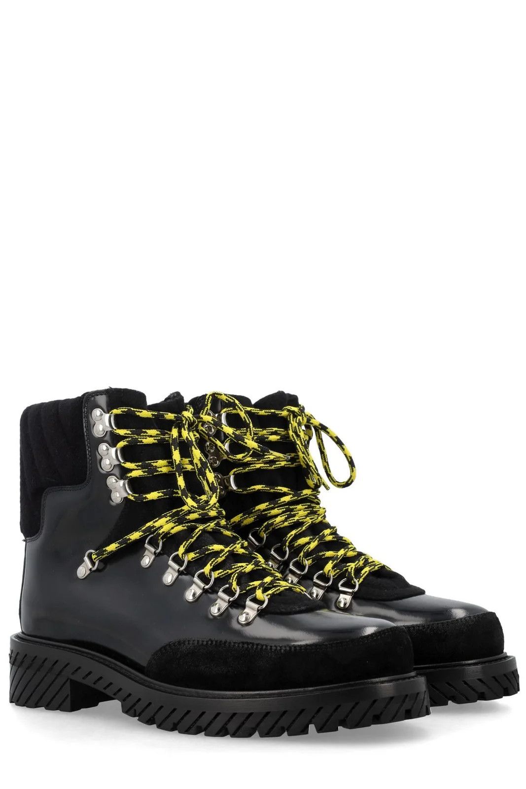 Off-White o1y0225 Ankle Boots in Black Size US 11 / EU 44 - 3 Thumbnail