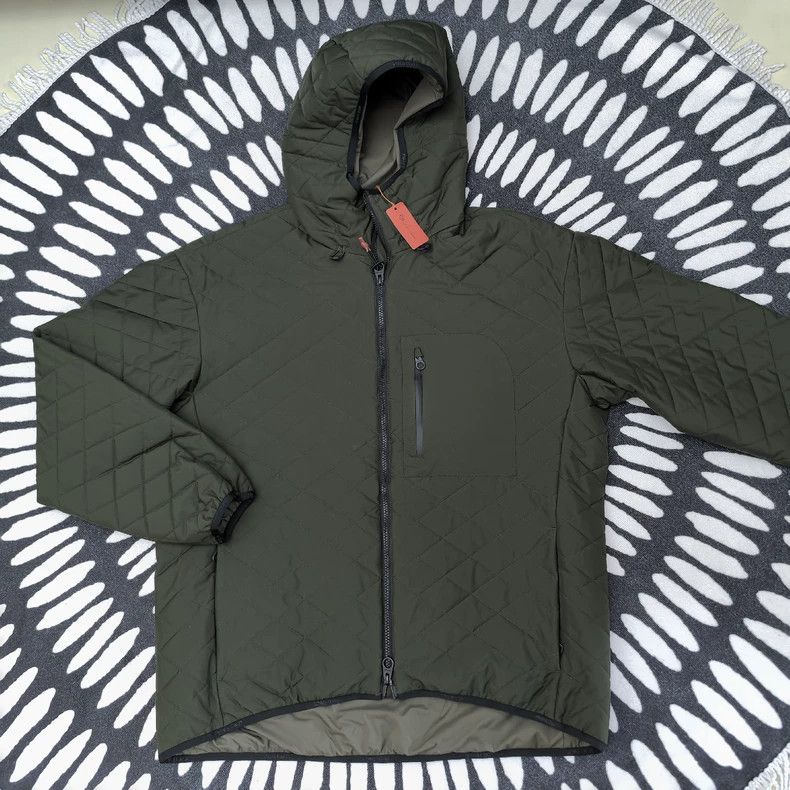 Loro Piana Loro Piana Forest Green Quilted Jacket - dmc Size US XL / EU 56 / 4 - 1 Thumbnail