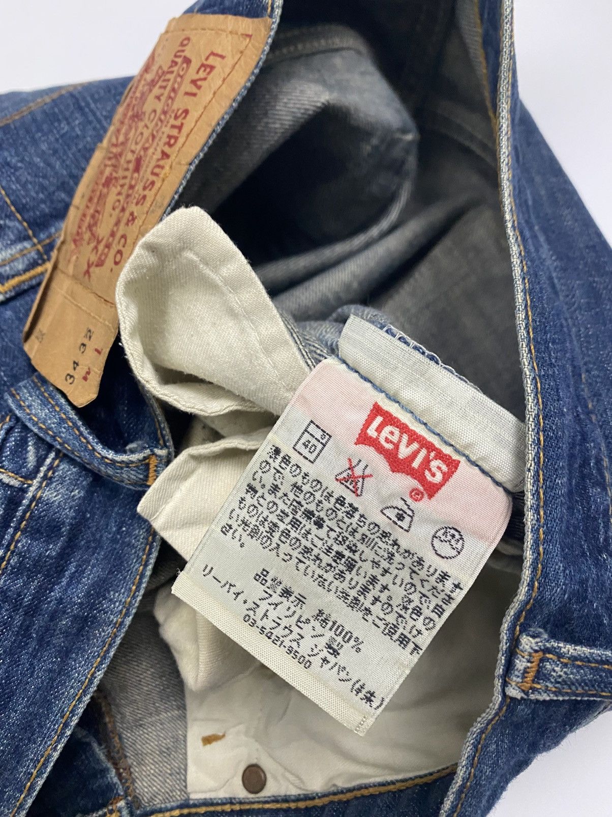 Levi's Vintage Levis 501 denim jeans Size US 34 / EU 50 - 8 Thumbnail