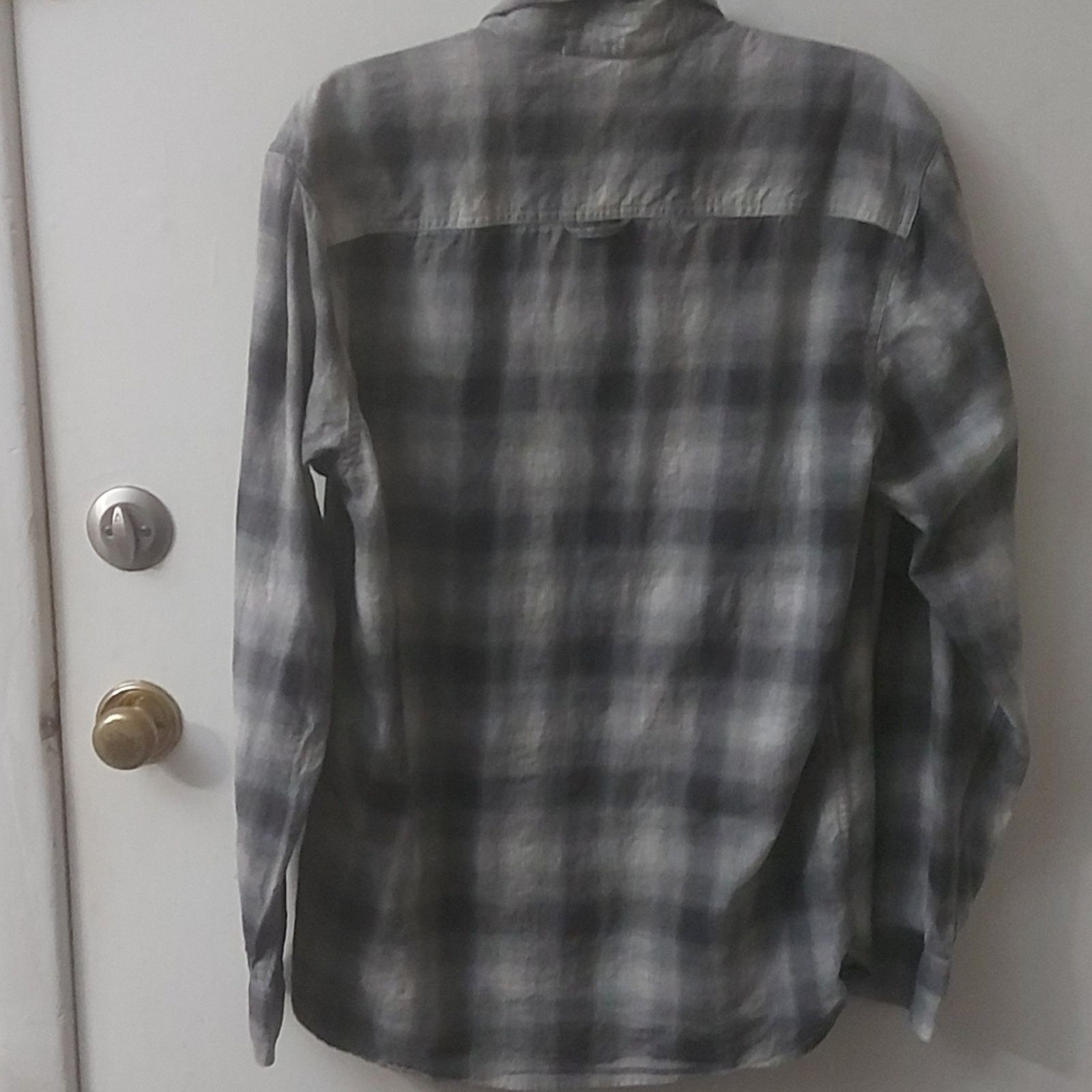 Other Thread & Cloth Gray Plaid Long Sleeve Button Down L Size US L / EU 52-54 / 3 - 2 Thumbnail