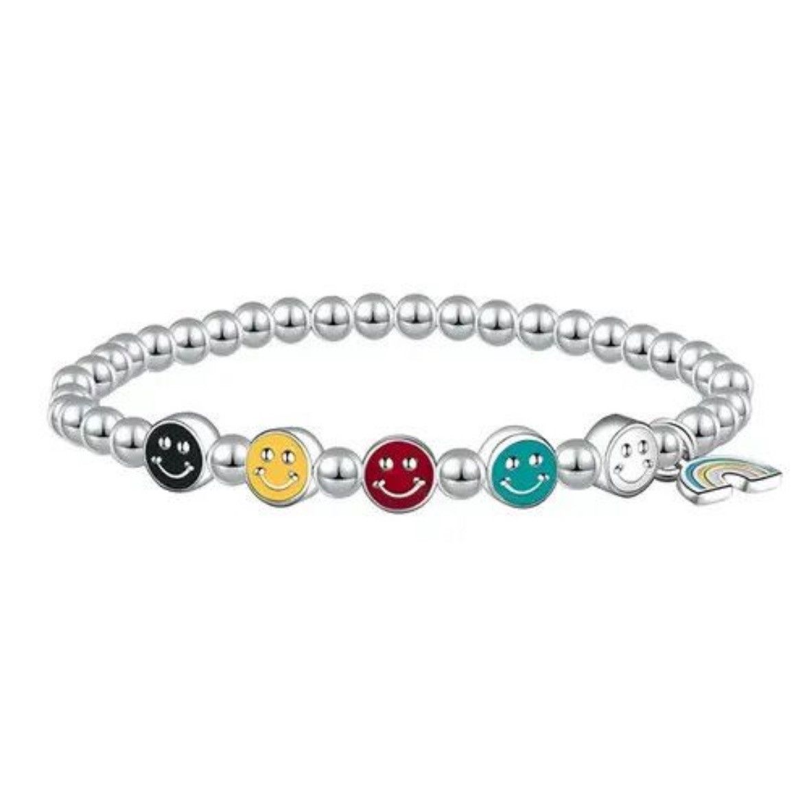 Japanese Brand × Jewelry Smiling Face Ball Chain Bracelets Size ONE SIZE - 3 Thumbnail