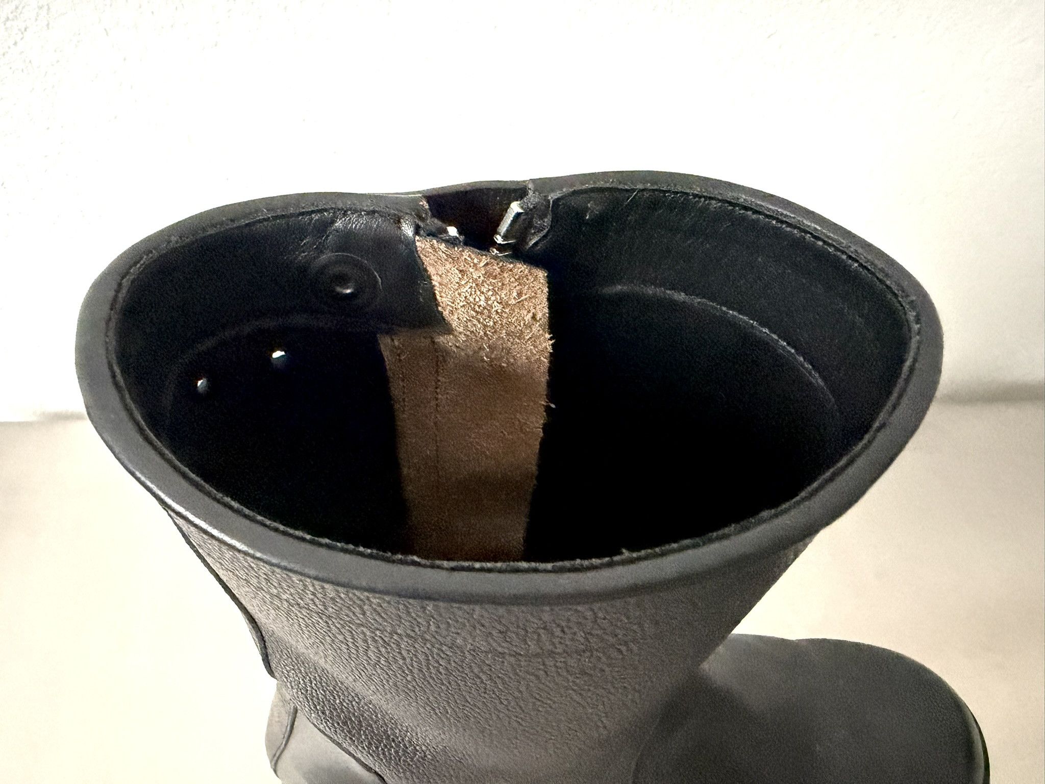 Rick Owens Rick Owens Black Leather Zip Boots EU44 / UK10 Size US 11 / EU 44 - 17 Thumbnail