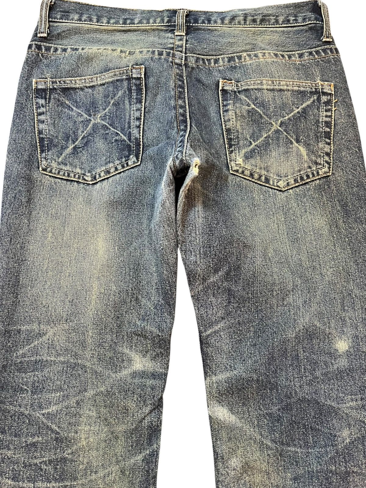 Hysteric Glamour Vintage Root Three Flare Mudwash Honeycomb Denim Size US 32 / EU 48 - 6 Thumbnail