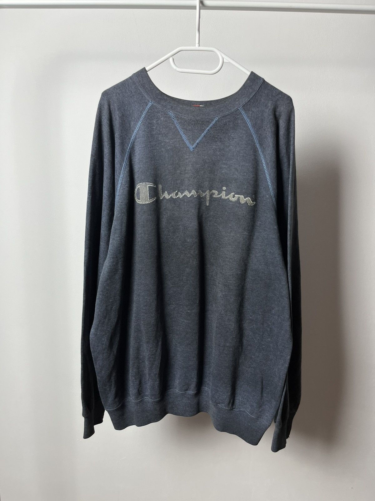 Champion × Vintage 90s Vintage Champion Athletics Sweatshirt Size US L / EU 52-54 / 3 - 1 Thumbnail