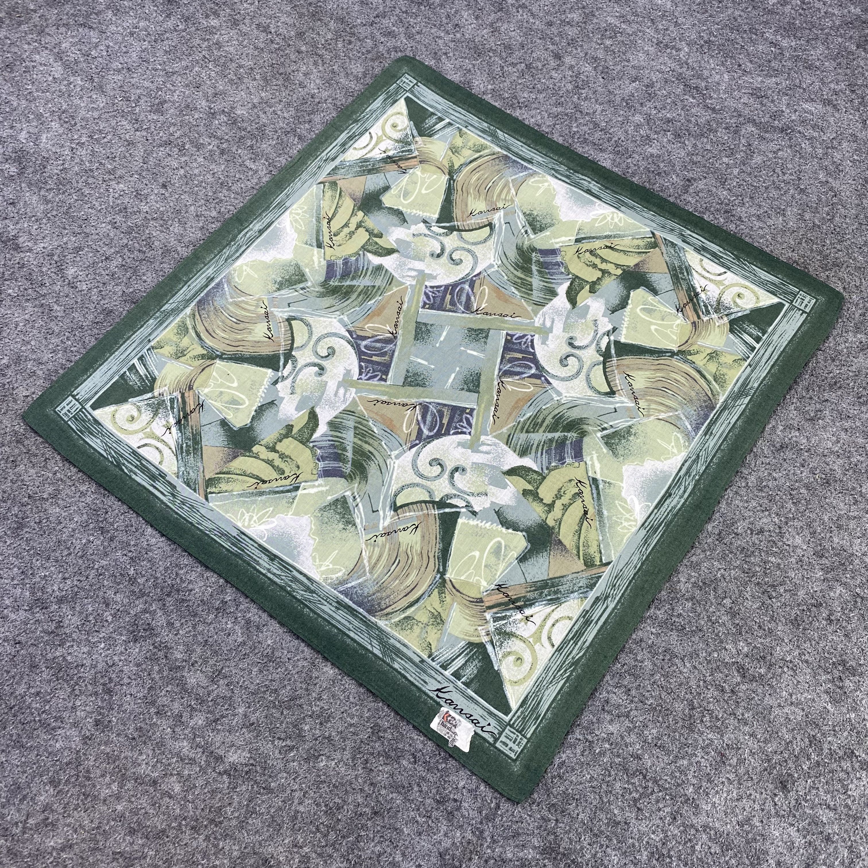 Kansai Yamamoto Kansai Handkerchief Neckerchief Bandana-B1819 Size ONE SIZE - 4 Thumbnail