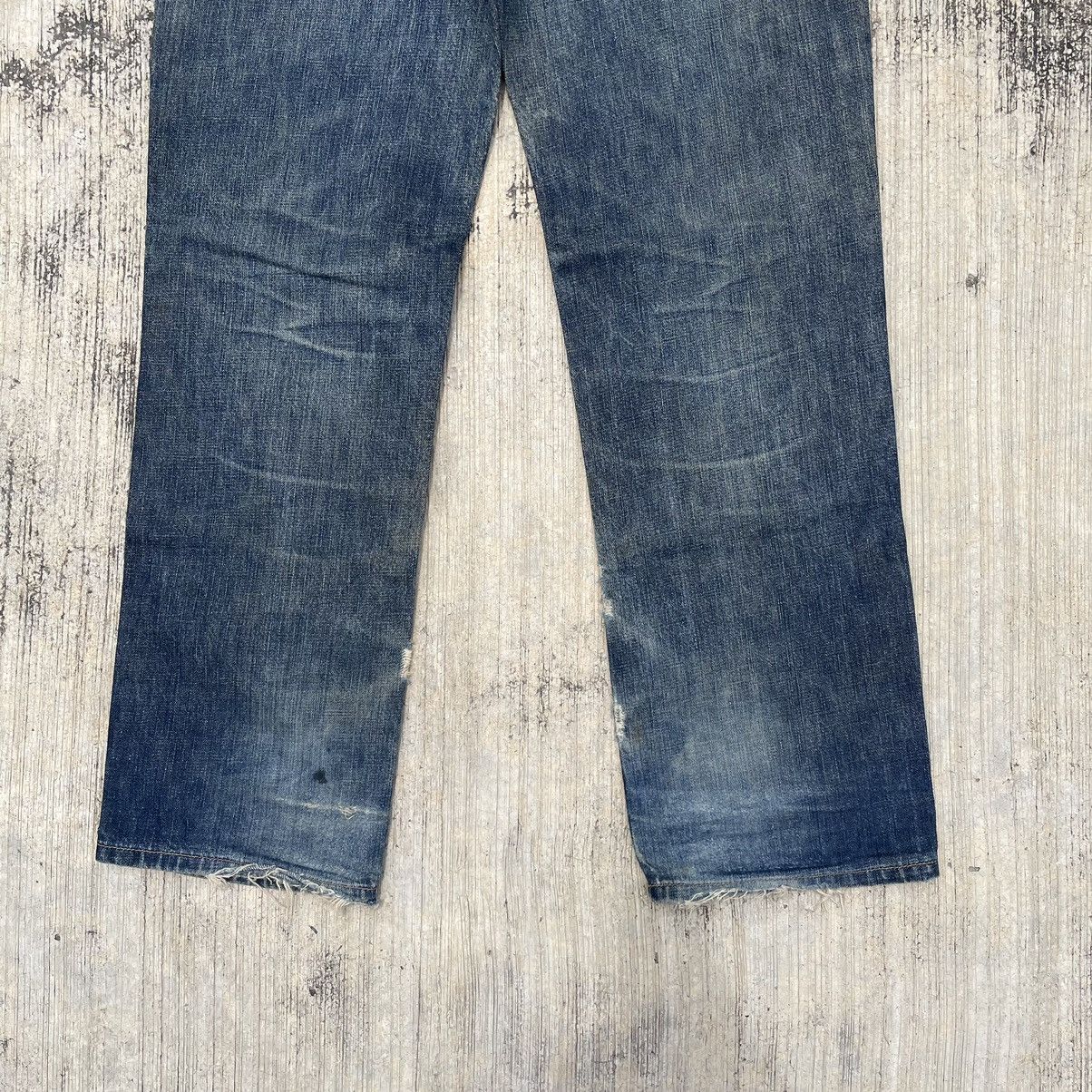 Stussy Vintage Distress Stussy Crown Rough Denim Size US 32 / EU 48 - 11 Thumbnail
