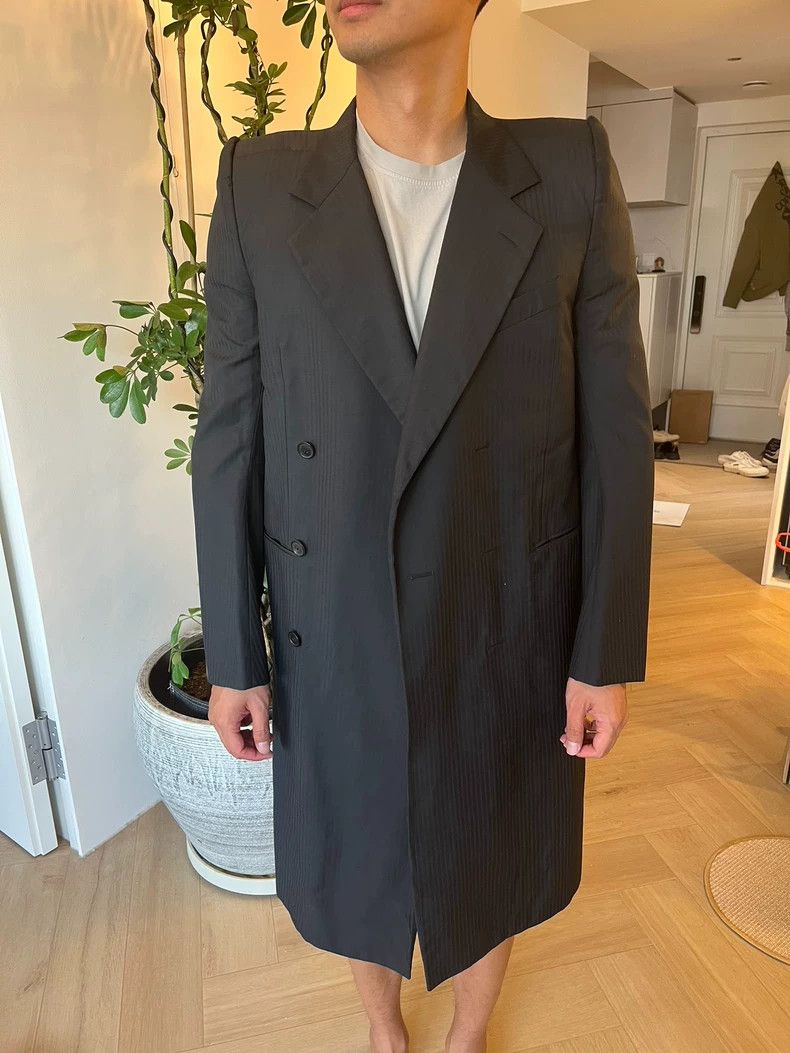Balenciaga Balenciaga Men's Casual Lapel Double-Breasted Padded Shoul Size US M / EU 48-50 / 2 - 1 Thumbnail
