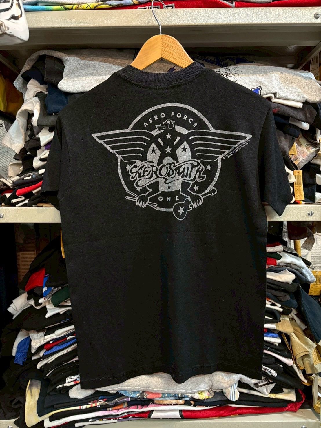 Aerosmith Aerosmith 1989’s vintage tee Size US M / EU 48-50 / 2 - 7 Thumbnail