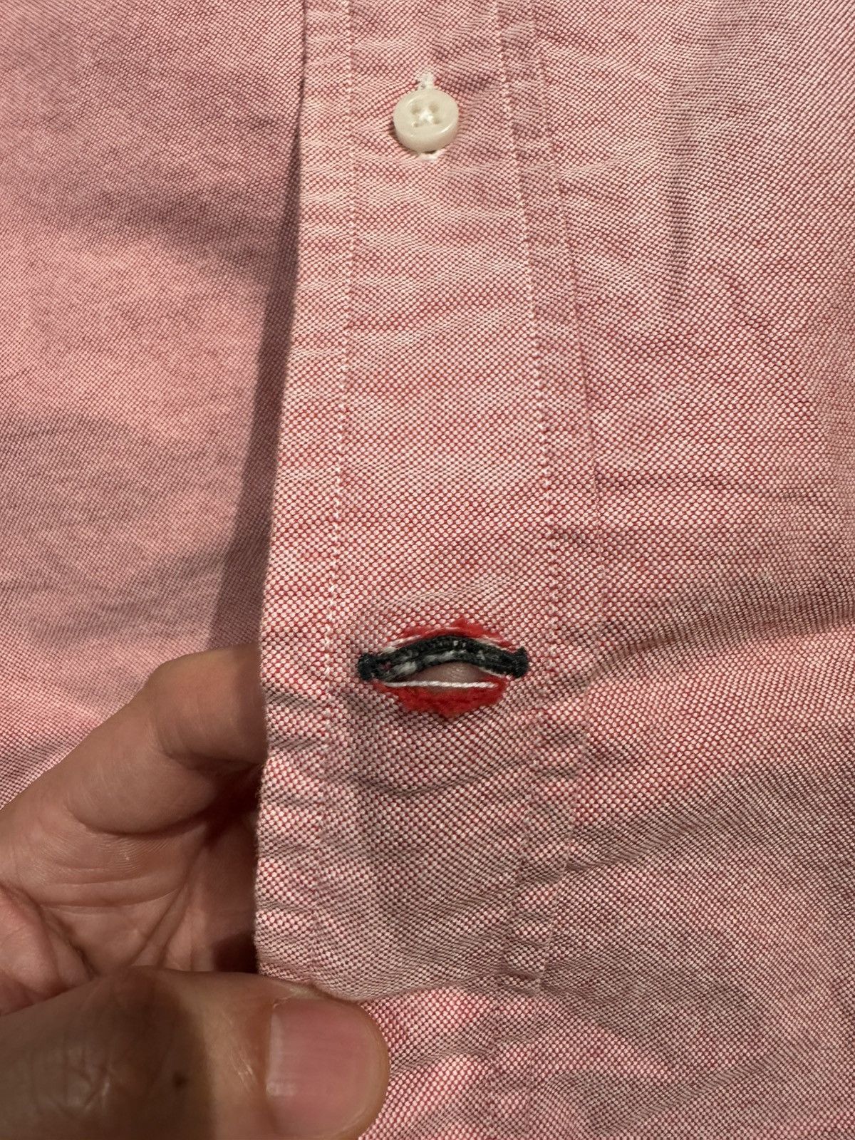 Gitman Bros. Vintage Gitman Bros Vintage Red Oxford Shirt Size US S / EU 44-46 / 1 - 6 Thumbnail