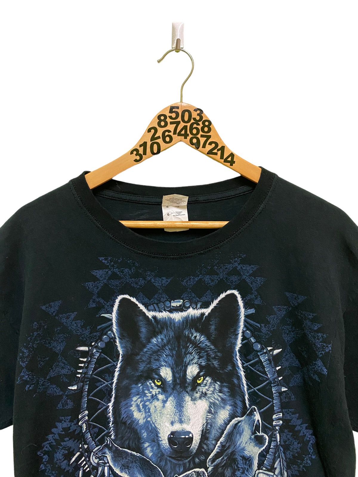 Other Wolf Big Print Tee Size US L / EU 52-54 / 3 - 3 Thumbnail