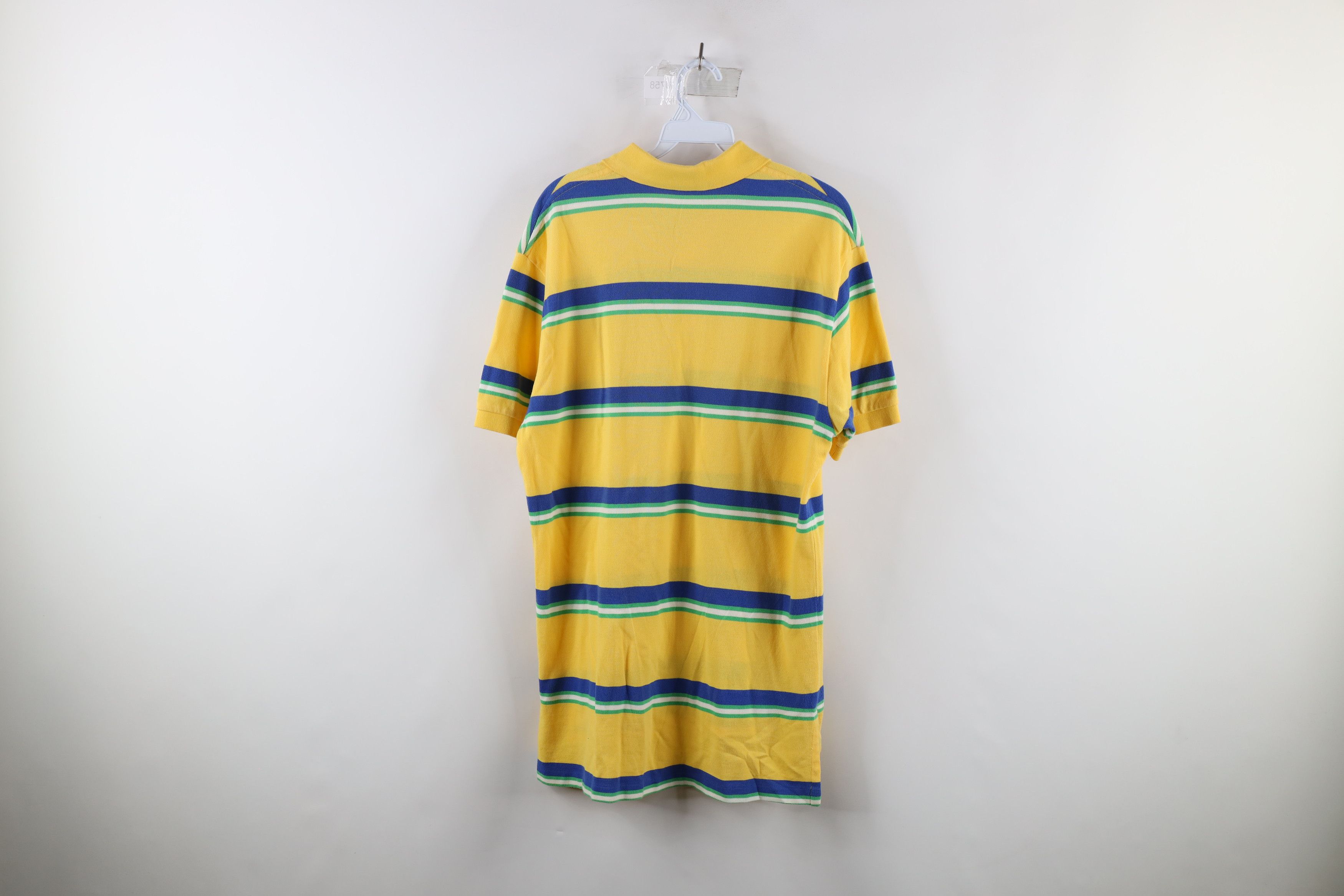 Polo Ralph Lauren Vintage 90s Ralph Lauren Striped Collared Golf Polo Shirt Size US M / EU 48-50 / 2 - 8 Thumbnail