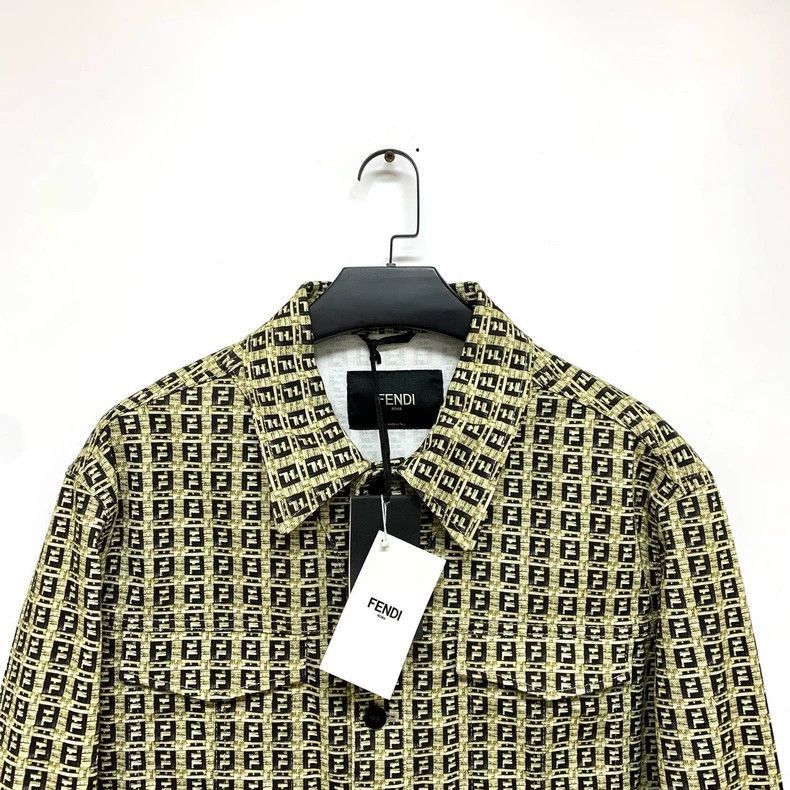 Fendi Fendi AllOver Print Jacket Coat Size 52 Size US L / EU 52-54 / 3 - 5 Thumbnail