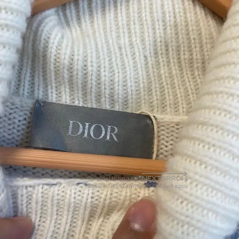 Other Dior Oversized White Sweater with Dog Design . Size XL / US 12-14 / IT 48-50 - 3 Thumbnail