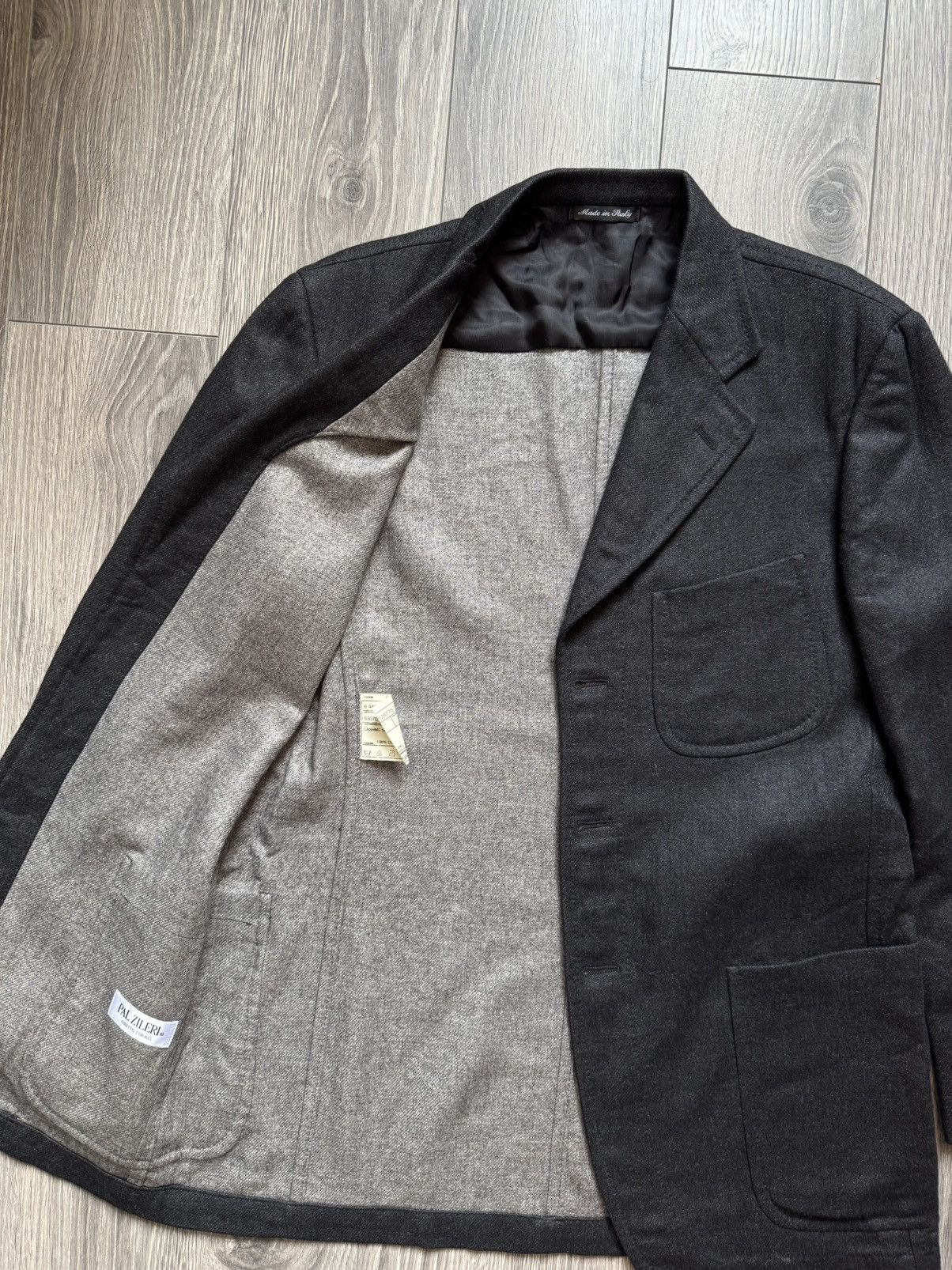 Pal Zileri Pal Zileri Piacenza cashmere & silk blazer jacket 46R Size 46R - 13 Thumbnail