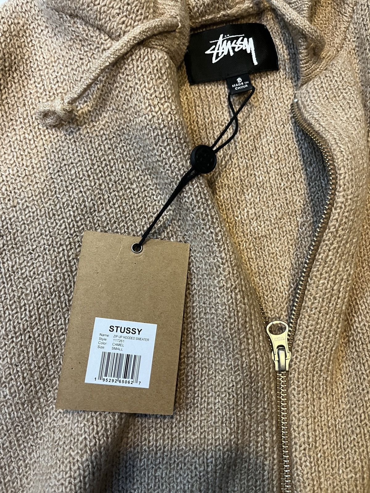Stussy Stussy Knit Hooded Zip-Up Sweater Size US S / EU 44-46 / 1 - 3 Thumbnail