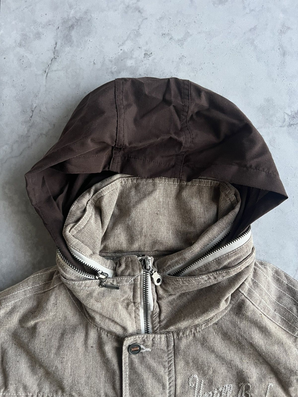 In The Attic In the attic Embroidered Bono Hooded Jacket Size US S / EU 44-46 / 1 - 3 Thumbnail