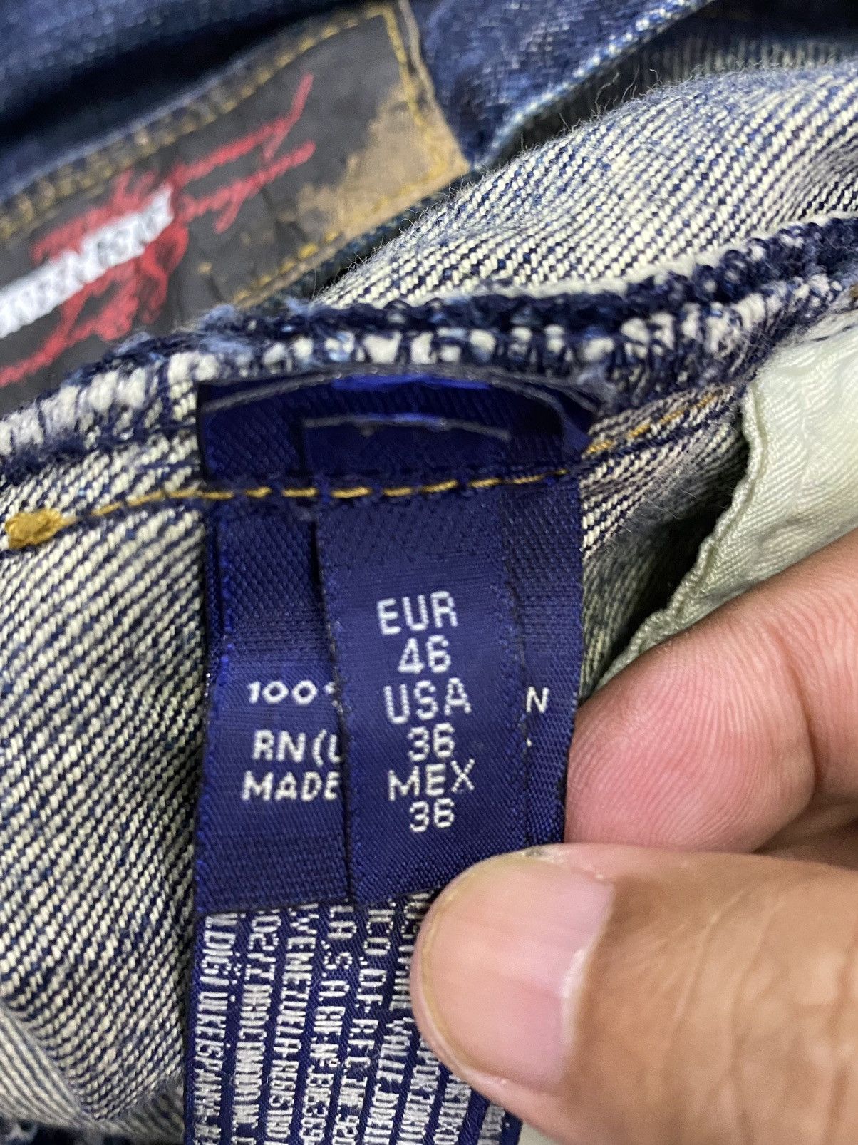 Zara Zara Man Low Cut Jeans W36” Size US 36 / EU 52 - 16 Thumbnail