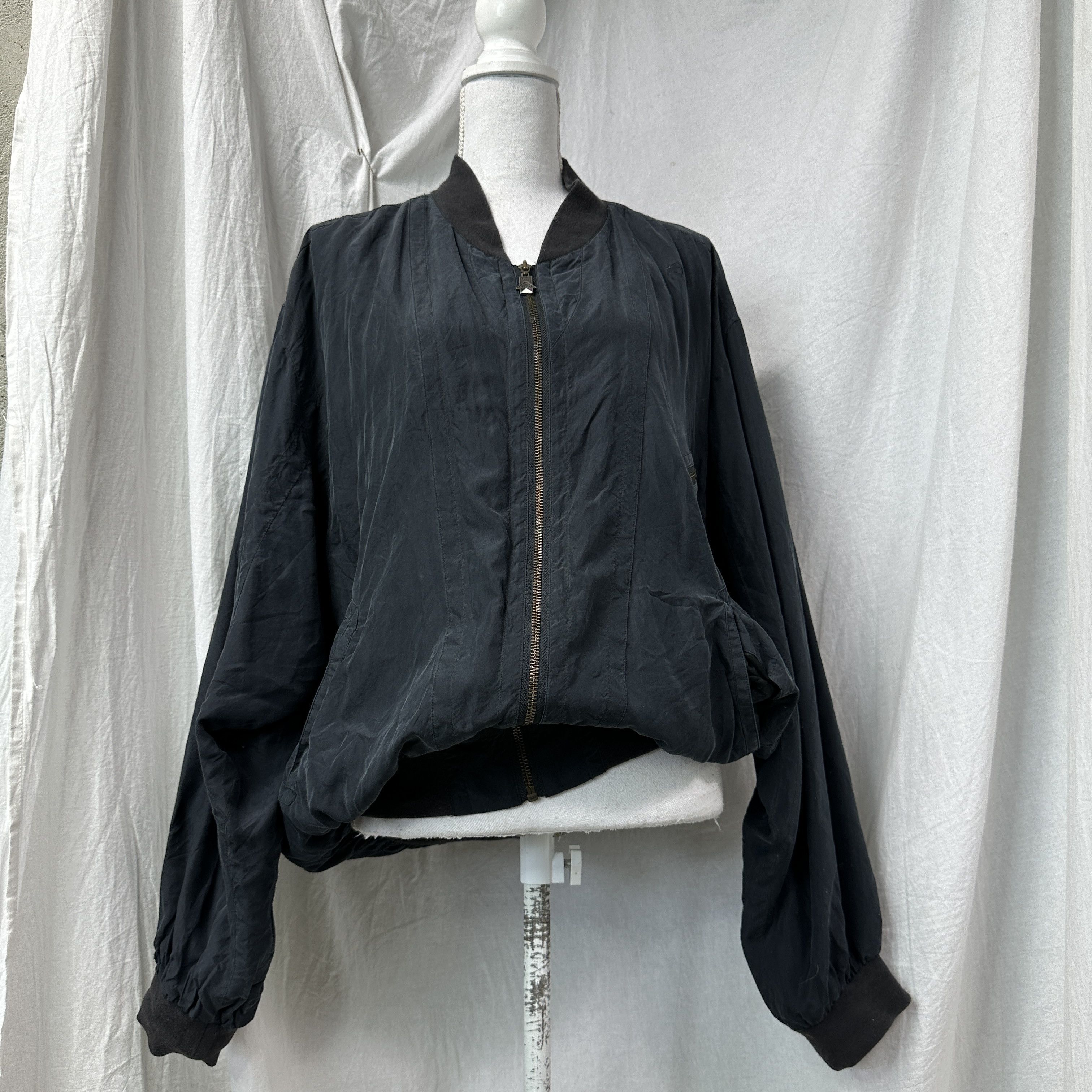 Vintage Vintage Casual Preppy Streetwear Silk Bomber Jacket 00s Size US XL / EU 56 / 4 - 2 Thumbnail