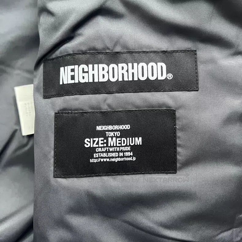 Neighborhood Neighborhood Fleece Faux Fur Sheepskin Flight Jacket Outer Size US M / EU 48-50 / 2 - 4 Thumbnail