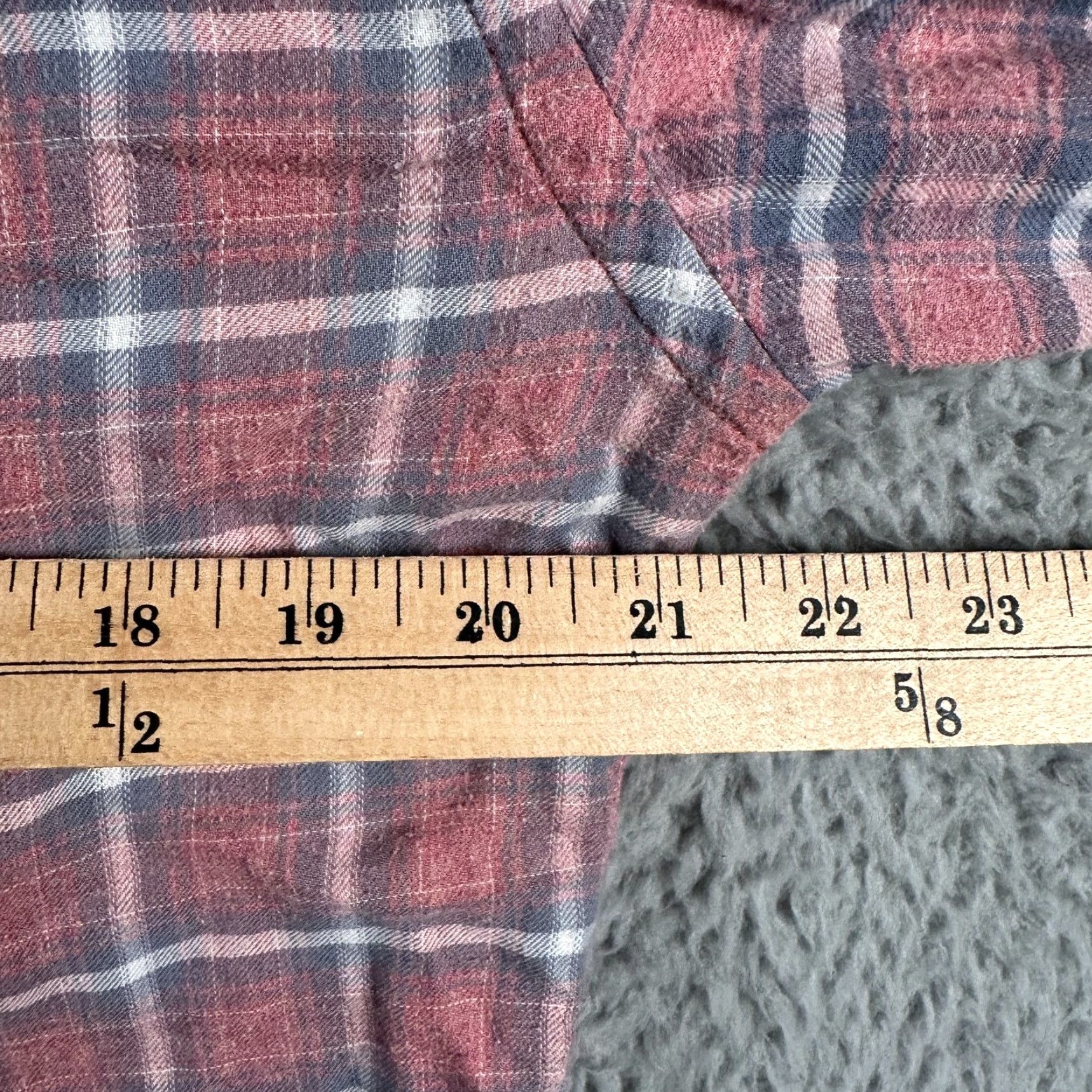Faherty Faherty Shirt Men's Medium Plaid Flannel Button Down Long Sleeve Stretch Size US M / EU 48-50 / 2 - 6 Thumbnail