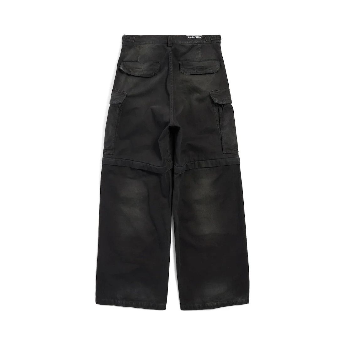 Balenciaga o1tr1nto0426 Cargo Pants in Black Size US 34 / EU 50 - 5 Thumbnail