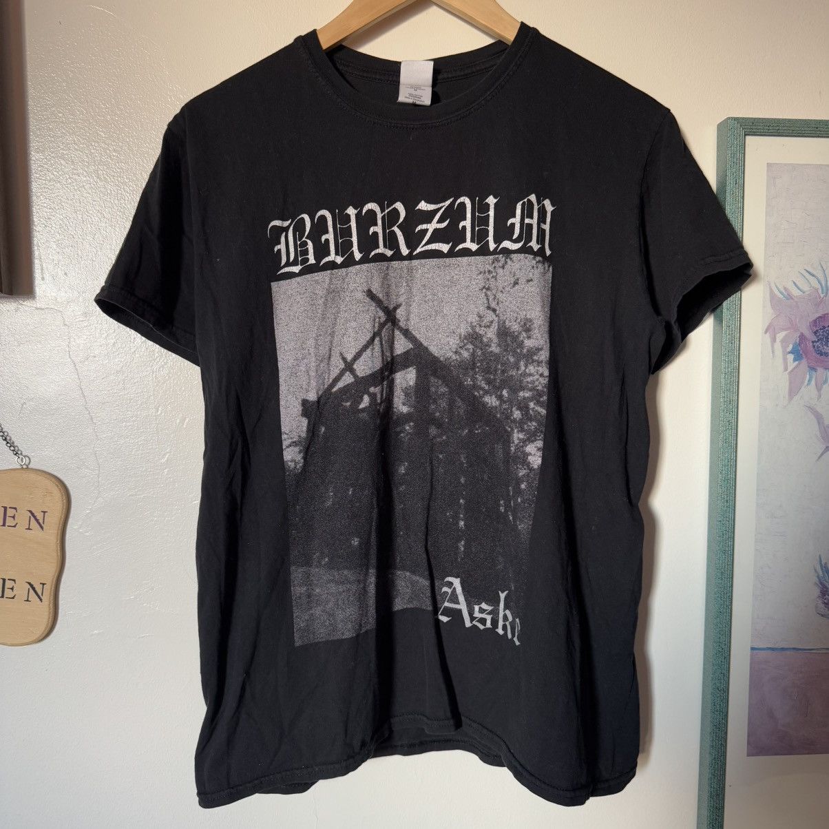 Band Tees × Gildan 2007 Burzum “Aske” tour black band tee Size US M / EU 48-50 / 2 - 1 Thumbnail