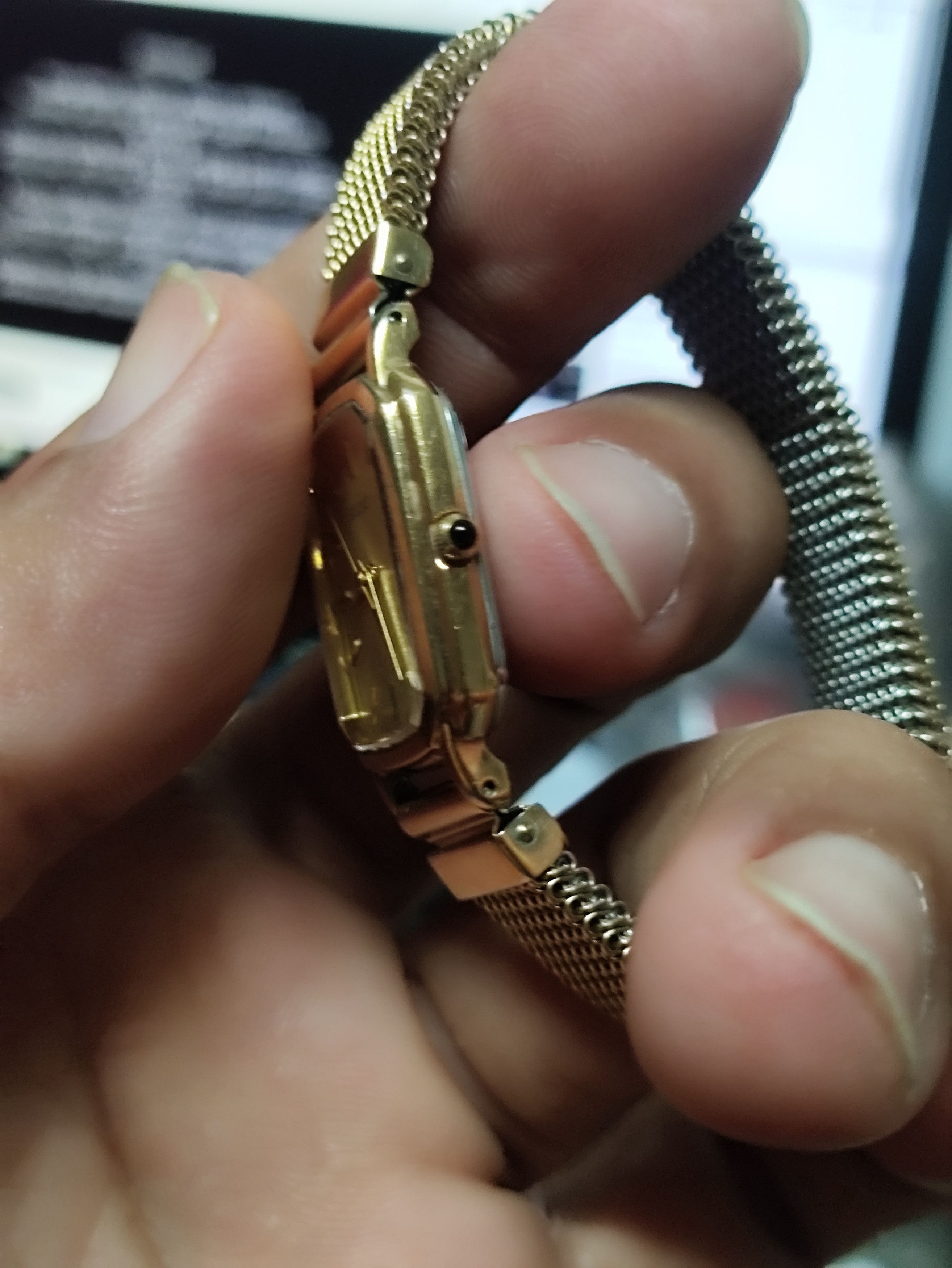 Japanese Brand Vintage Seiko TANKER Ladies Luxury Watch Made in Japan Size ONE SIZE - 6 Thumbnail