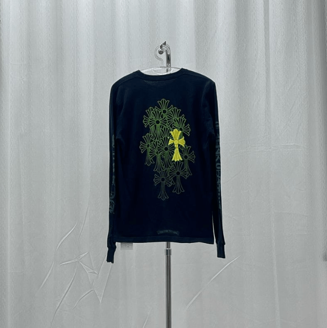Chrome Hearts Chrome Hearts Long Sleeve Crew Neck T-Shirt Size US M / EU 48-50 / 2 - 2 Thumbnail