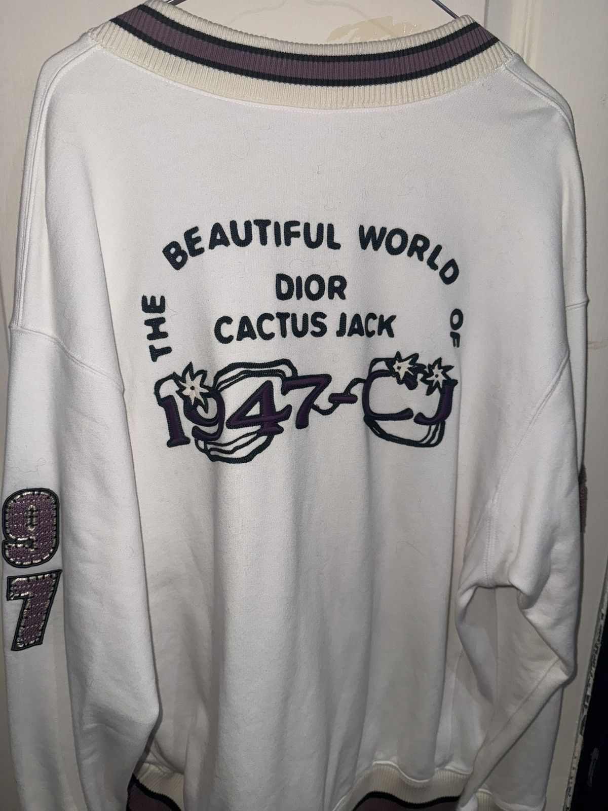 Dior × Travis Scott Dior x Travis Scott Sweater Vest Size US L / EU 52-54 / 3 - 2 Thumbnail