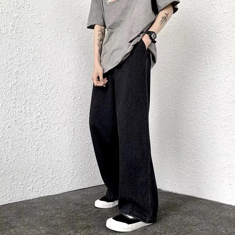 Japanese Brand Streetwear Basic Style Baggy Jeans Size US 32 / EU 48 - 3 Thumbnail