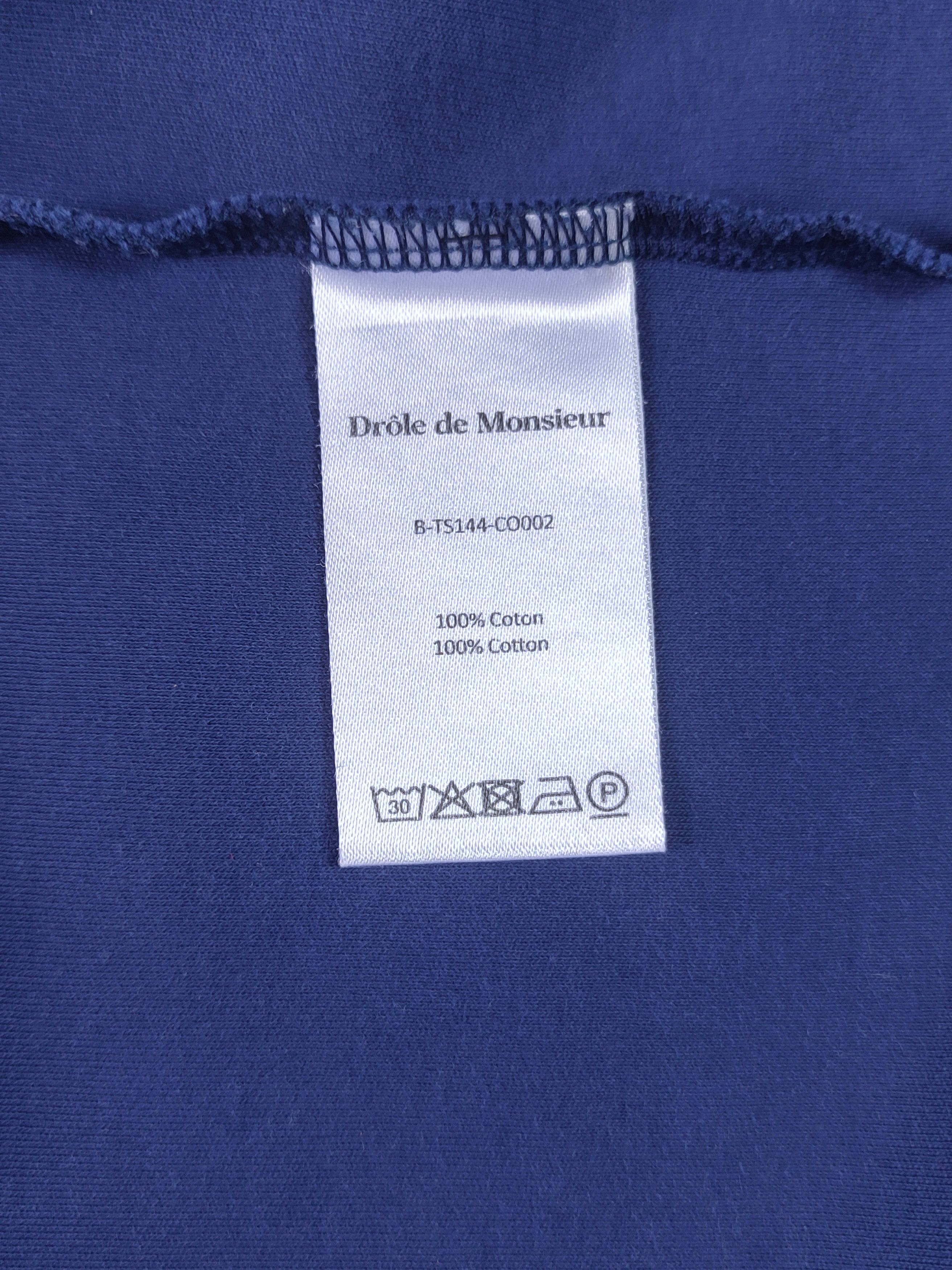 Drole De Monsieur Drole de Monsieur Flower Pot Embroidered T-shirt Size US M / EU 48-50 / 2 - 8 Thumbnail