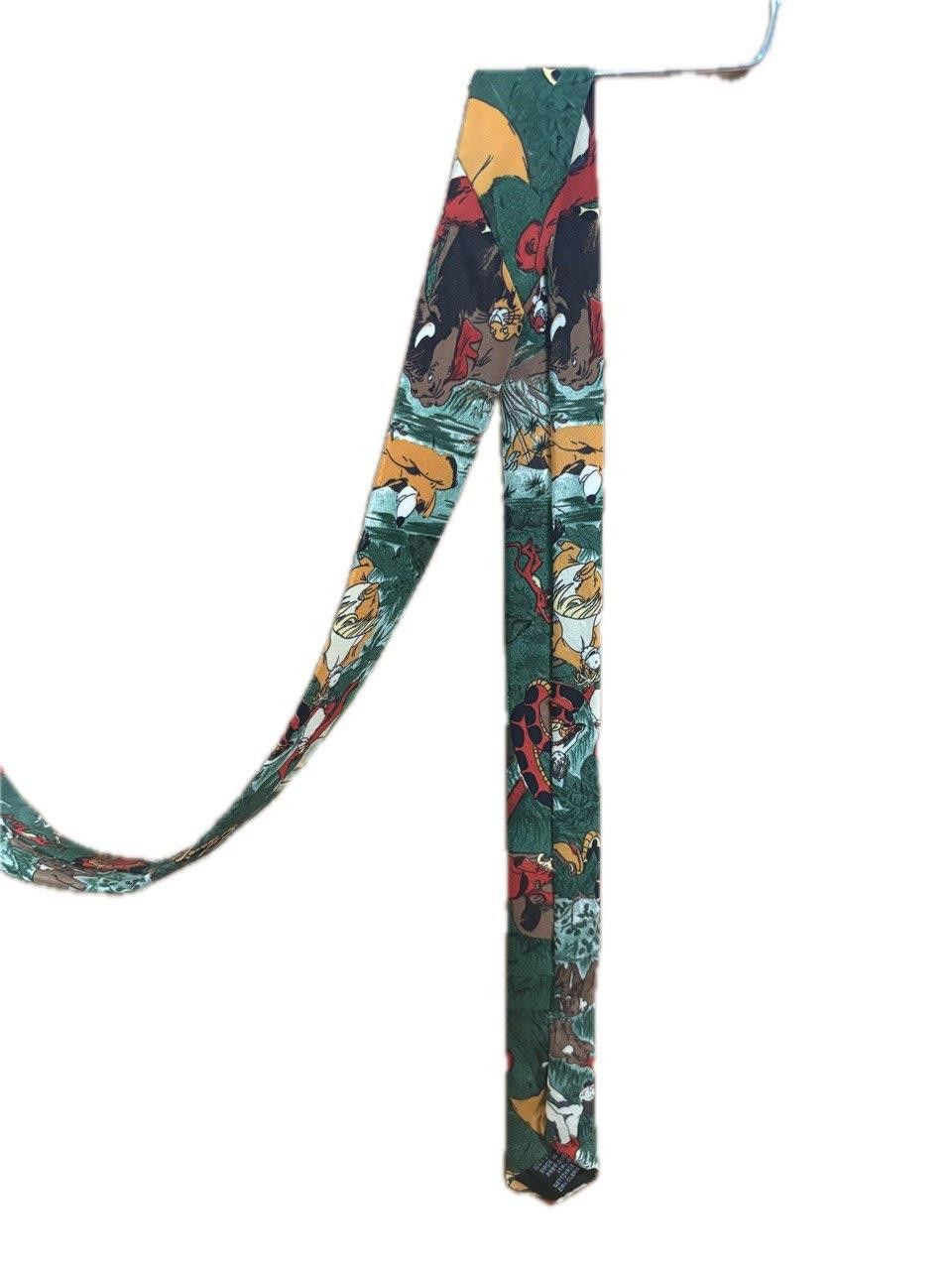 Disney Disney Mowgli silk tie, made in Italy, vintage Size ONE SIZE - 3 Thumbnail