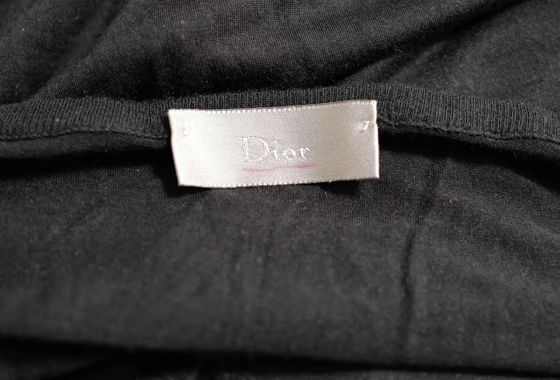 Dior Dior Homme 03AW Bee Embroidery V-neck LS T-shirt Size US S / EU 44-46 / 1 - 3 Thumbnail