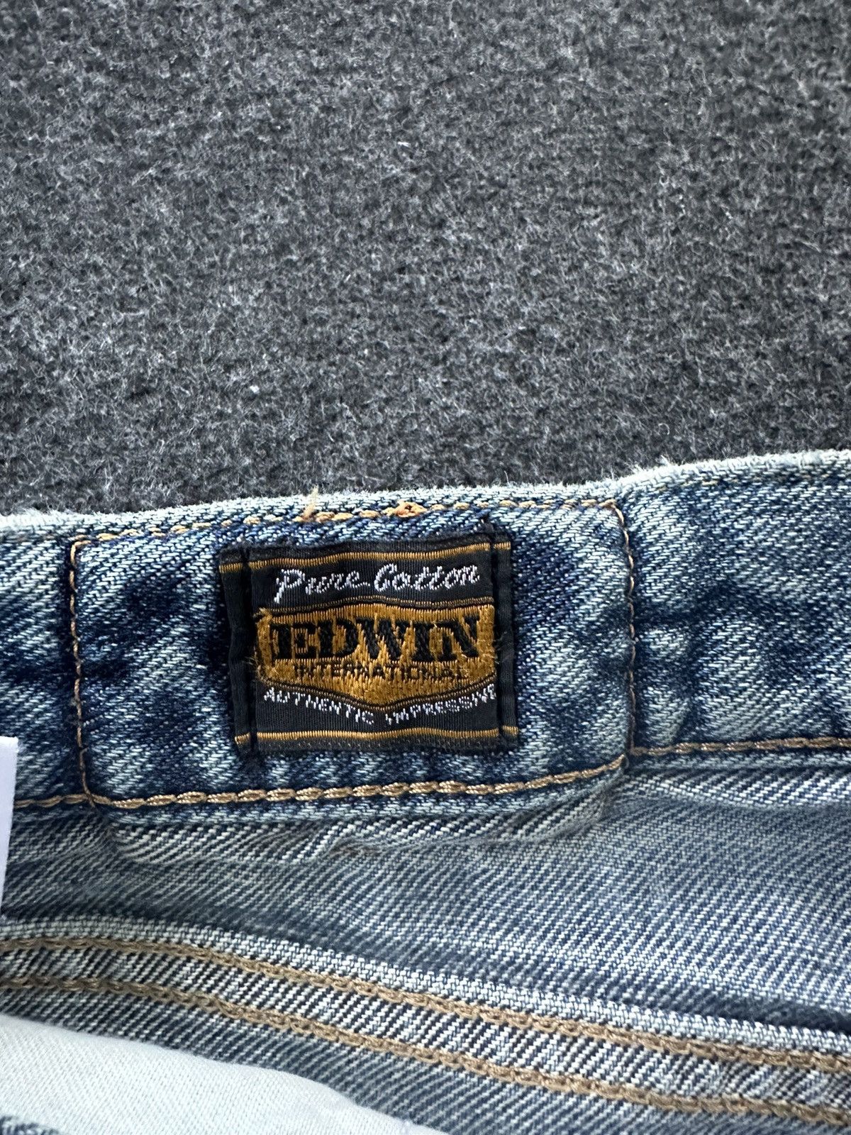 Edwin Vintage Edwin Baggy Lot 1463 Faded Vintage Denim 30x28 D300 Size US 30 / EU 46 - 10 Thumbnail