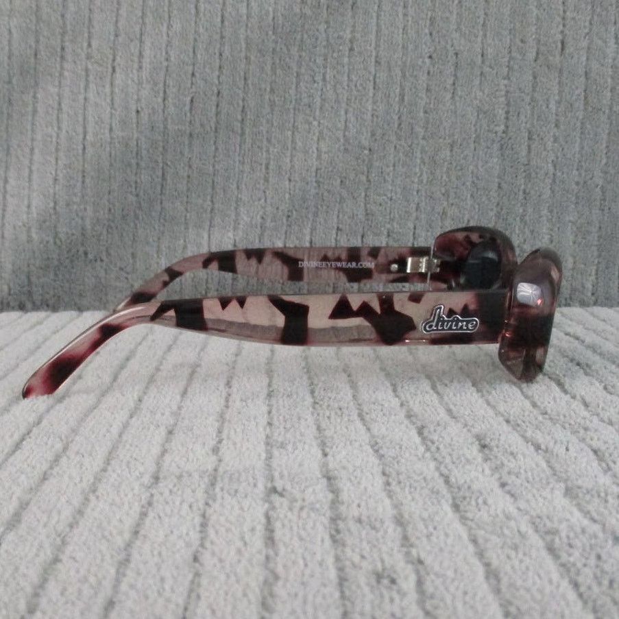 Other Divine Eyewear Athena Pink Tort Tortoise Smoke Sunglasses Size ONE SIZE - 5 Thumbnail
