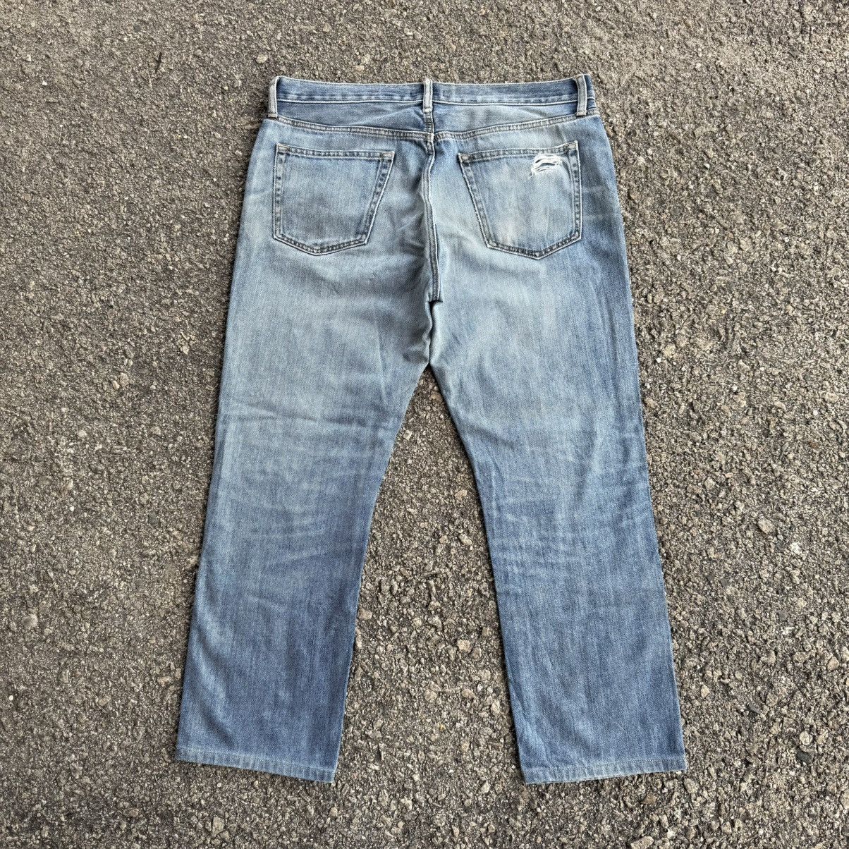 Japanese Brand VINTAGE JAPANESE FADED BLUE JEAN DENIM PANTS Size US 38 / EU 54 - 2 Thumbnail