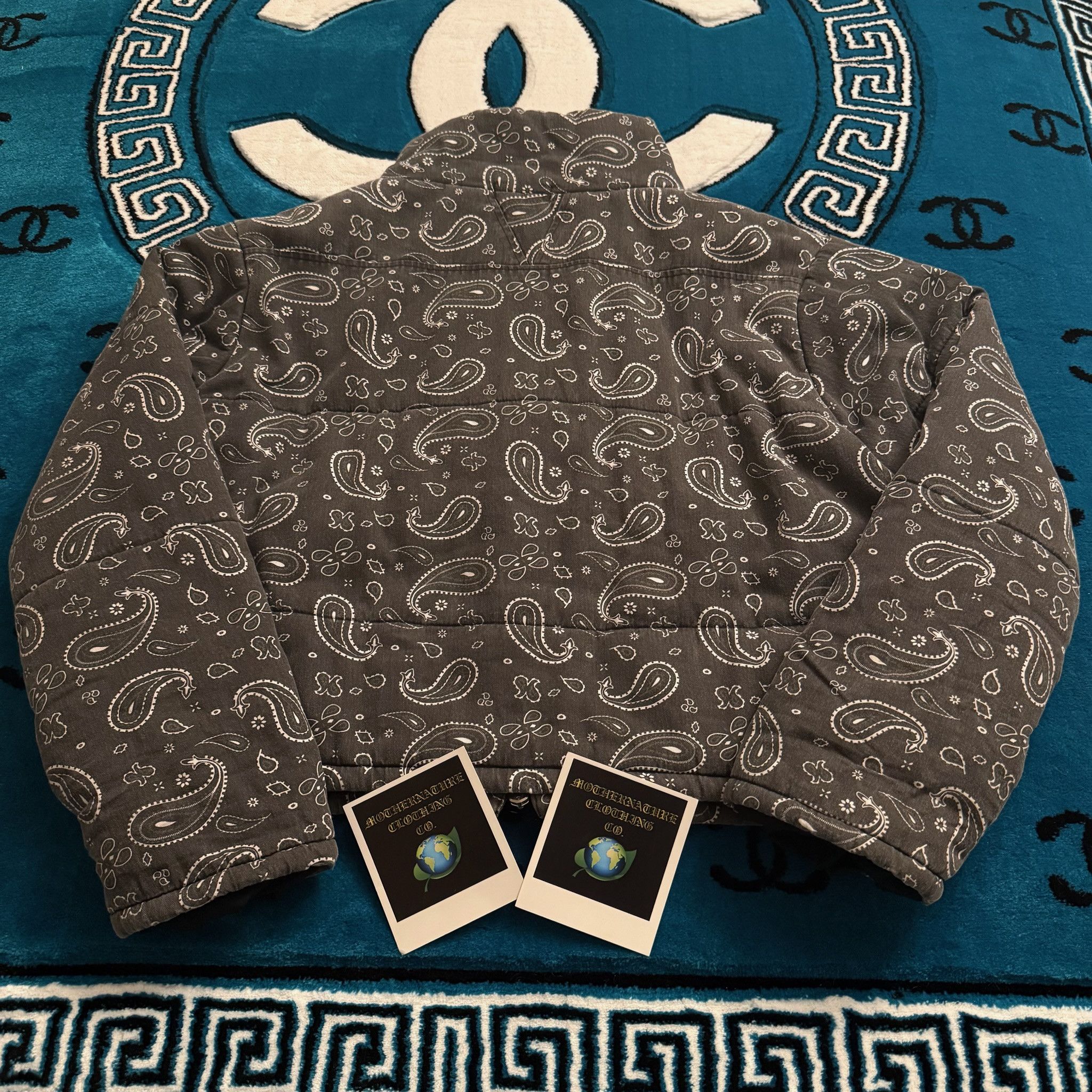 MNML PAISLEY ALL-OVER LOGOS L/S JACKET Size US M / EU 48-50 / 2 - 2 Thumbnail