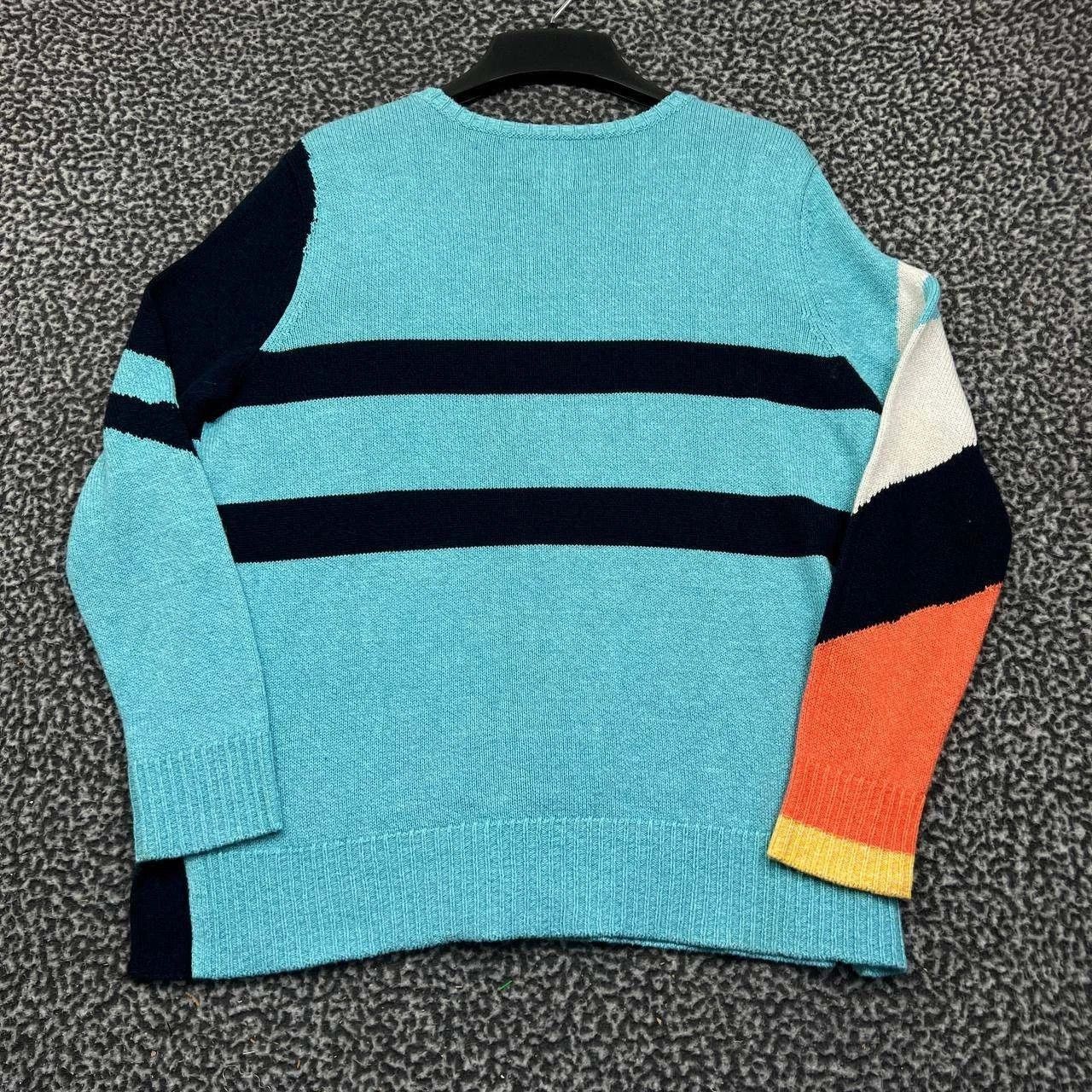 NIC+ZOE Nic+Zoe Sweater Women Medium Blue Knit Pullover Crew Neck M Size M / US 6-8 / IT 42-44 - 2 Thumbnail