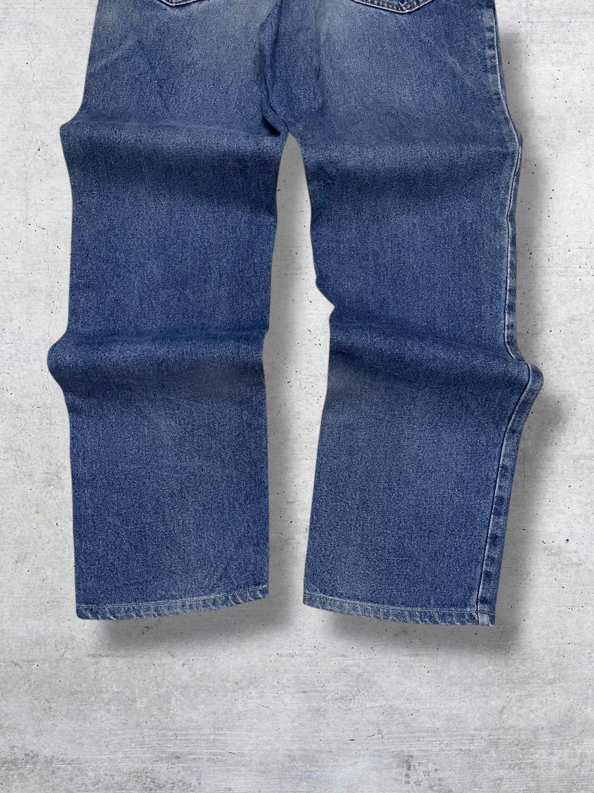 Lee VINTAGE LEE 90S DESIGNER USA BLUE WASHED OG DENIM ROCK STYLE Size US 27 - 10 Thumbnail