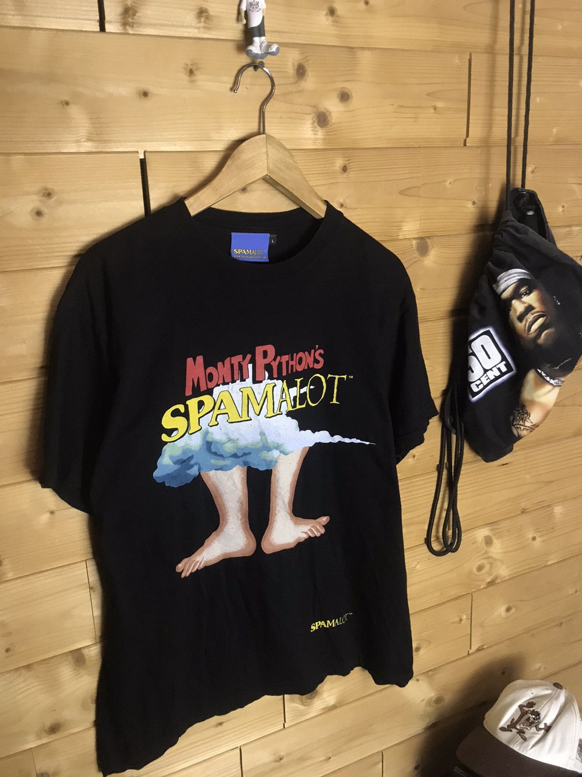 Vintage Monty Phytons Spamalot t-shirt Size US L / EU 52-54 / 3 - 3 Thumbnail