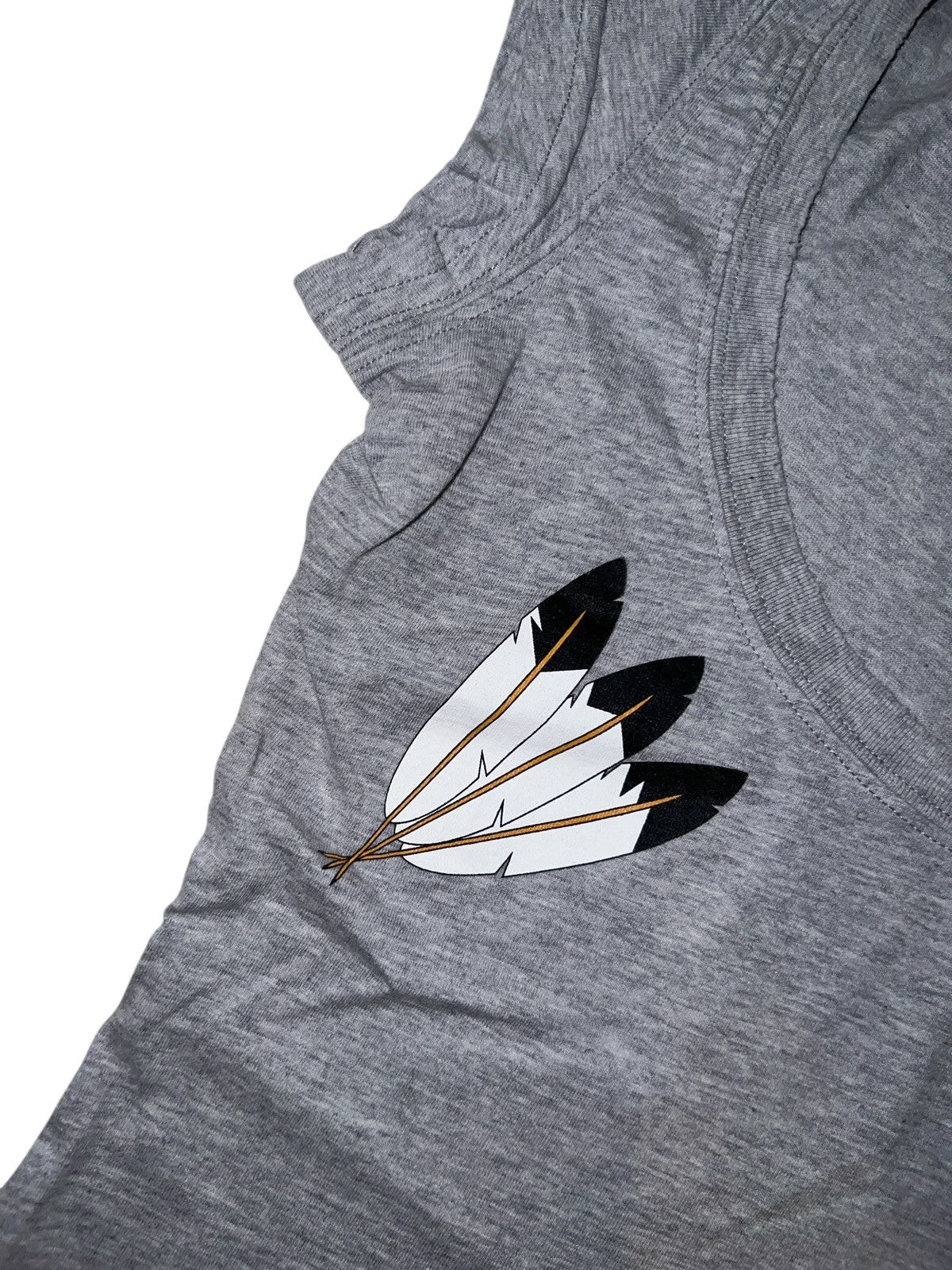 Dsquared2 Dsquared2 feather graphic grey tee t shirt Size XS / US 0-2 / IT 36-38 - 3 Thumbnail