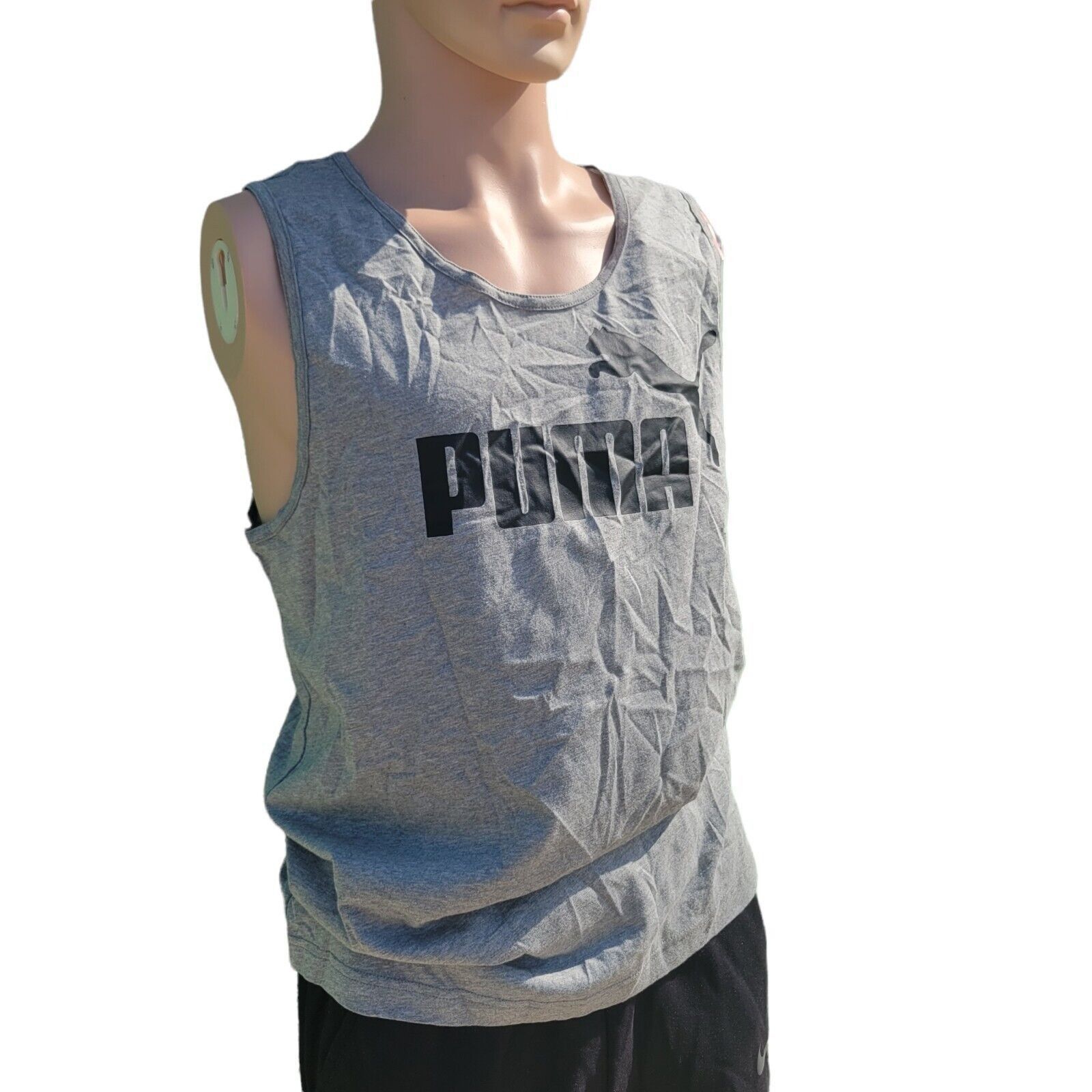 Puma Men's Puma Logo Tank Top. Size Large Size US L / EU 52-54 / 3 - 2 Thumbnail