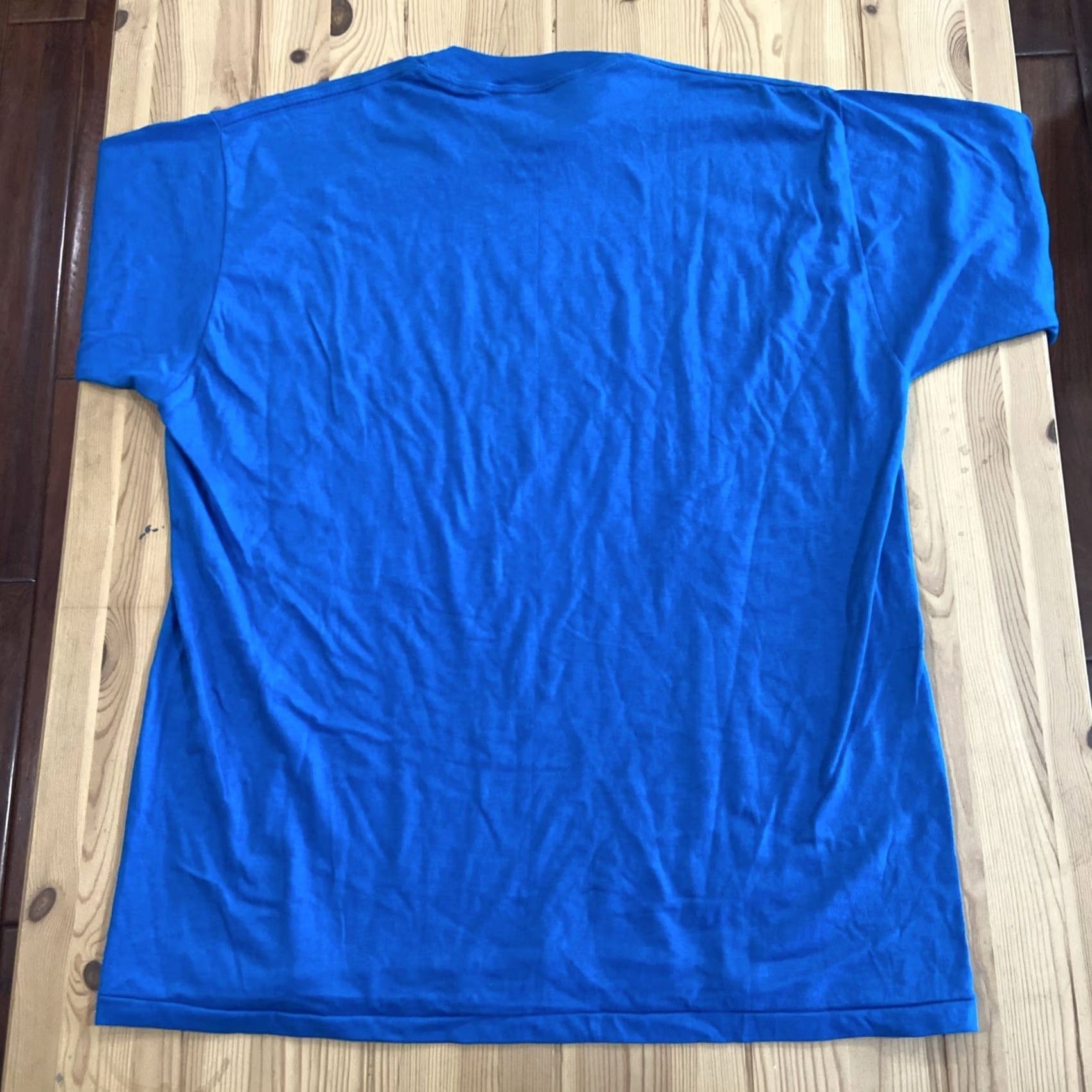 Vintage VINTAGE Old Fart graphic tee XL Blue Cotton Knit Crew Neck Short Sleeve T-Shirt Men Men XL Blue 1990s Size US XL / EU 56 / 4 - 6 Thumbnail